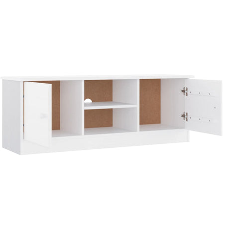 Tv Cabinet Alta 112X35X41 Cm Solid Wood Pine