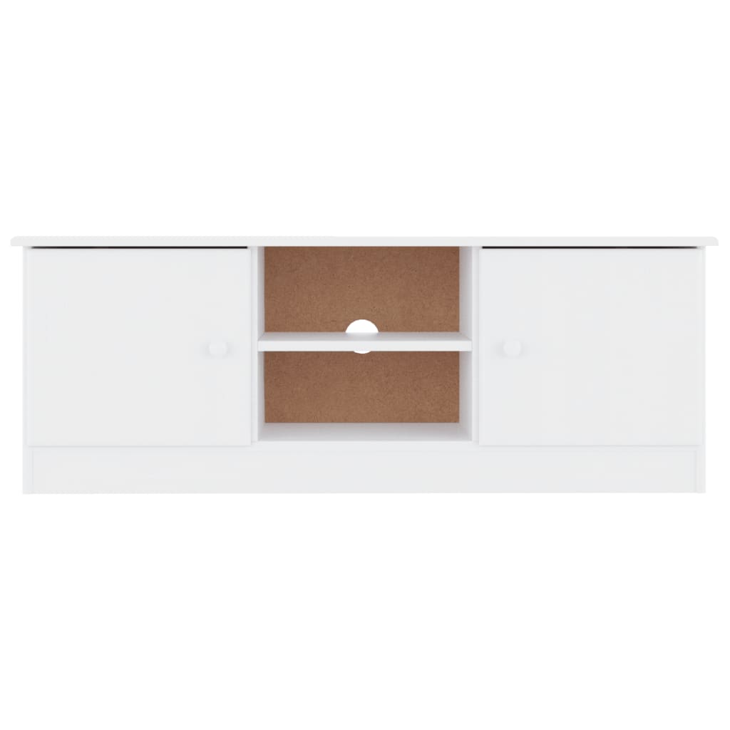 Tv Cabinet Alta 112X35X41 Cm Solid Wood Pine