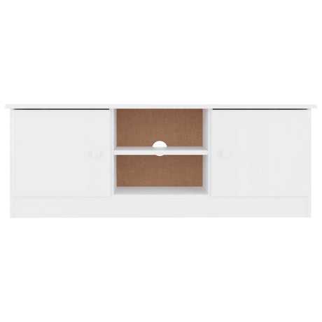 Tv Cabinet Alta 112X35X41 Cm Solid Wood Pine