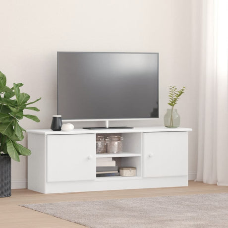Tv Cabinet Alta 112X35X41 Cm Solid Wood Pine