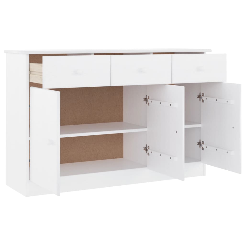 Sideboard Alta 112X35X73 Cm Solid Wood Pine