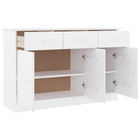 Sideboard Alta 112X35X73 Cm Solid Wood Pine