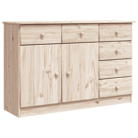 Sideboard &quot;Alta&quot; 112X35X73 Cm Solid Wood Pine
