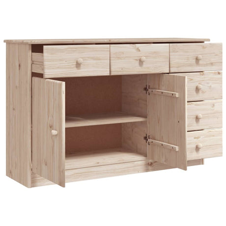 Sideboard &quot;Alta&quot; 112X35X73 Cm Solid Wood Pine