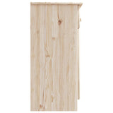 Sideboard &quot;Alta&quot; 112X35X73 Cm Solid Wood Pine
