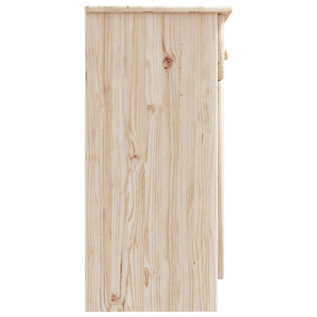 Sideboard &quot;Alta&quot; 112X35X73 Cm Solid Wood Pine