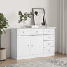 Sideboard &quot;Alta&quot; 112X35X73 Cm Solid Wood Pine