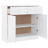 Sideboard Alta 77X35X73 Cm Solid Wood Pine