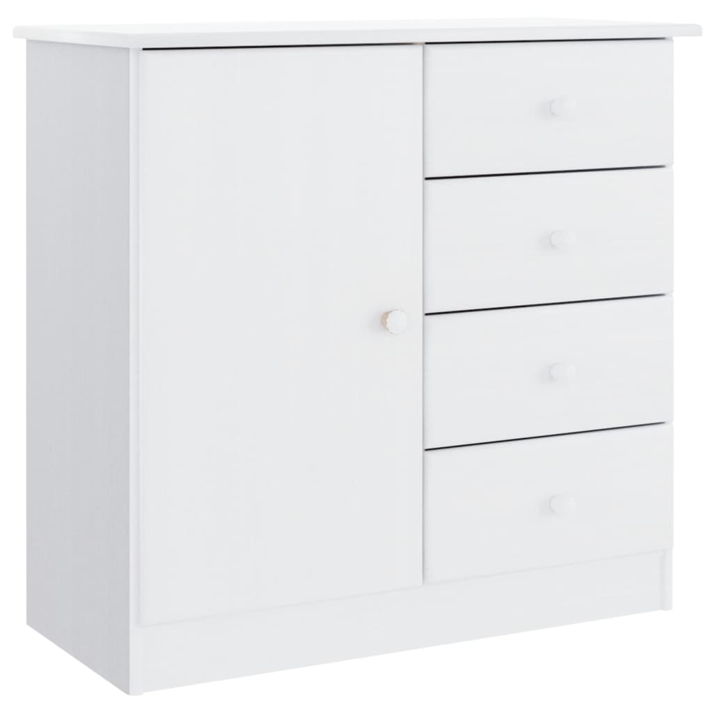 Sideboard Alta 77X35X73 Cm Solid Wood Pine