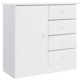 Sideboard Alta 77X35X73 Cm Solid Wood Pine