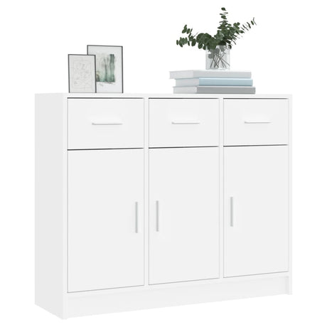 Sideboard 91X28X75 Cm Engineered Wood