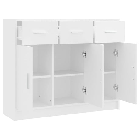 Sideboard 91X28X75 Cm Engineered Wood