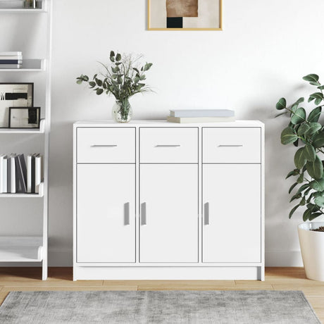 Sideboard 91X28X75 Cm Engineered Wood
