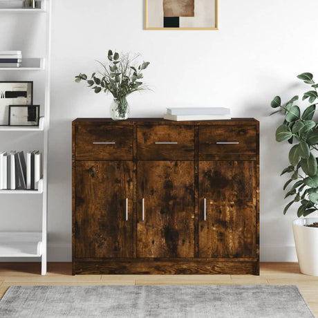 Sideboard 91X28X75 Cm Engineered Wood