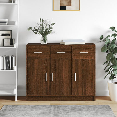Sideboard 91X28X75 Cm Engineered Wood