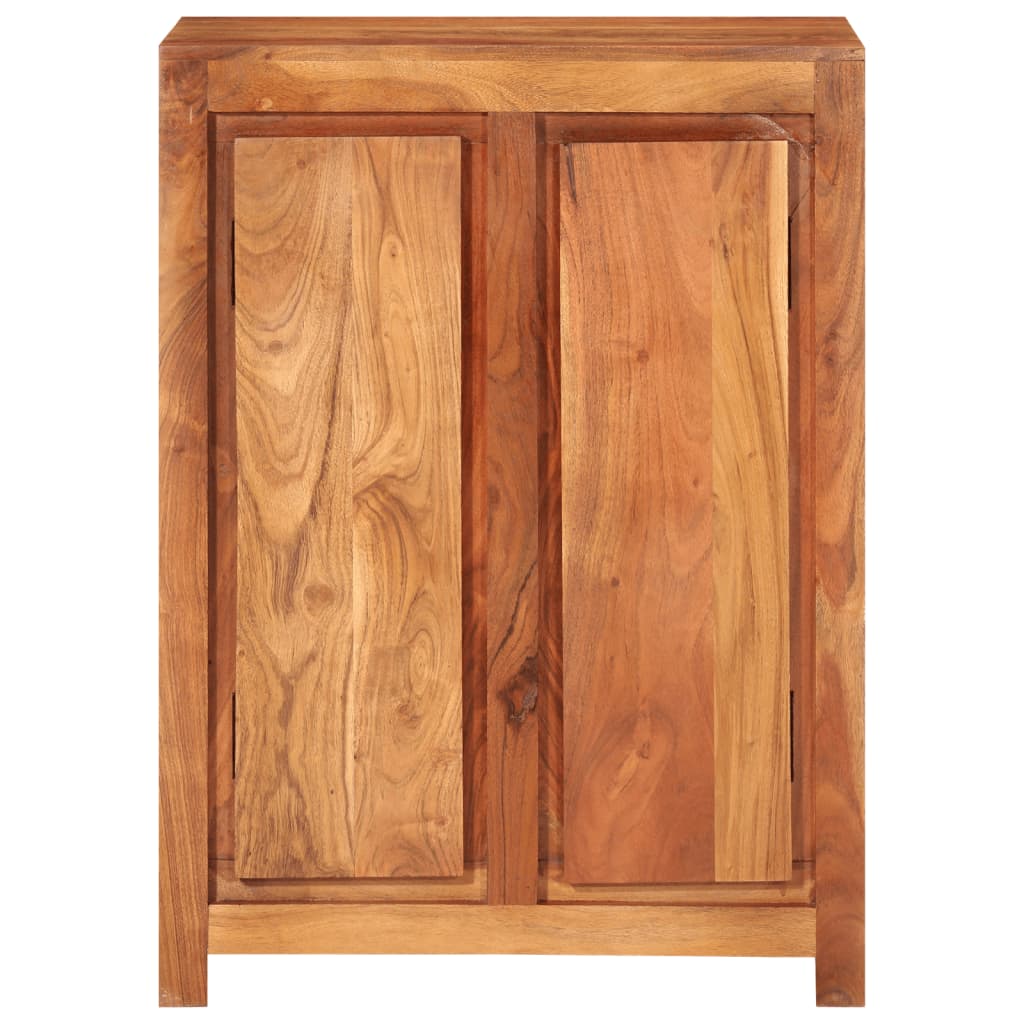 Sideboard 55X33X75 Cm Solid Wood Acacia