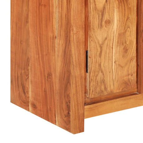 Sideboard 55X33X75 Cm Solid Wood Acacia