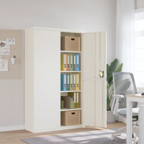 File Cabinet 105X40X180 Cm Steel