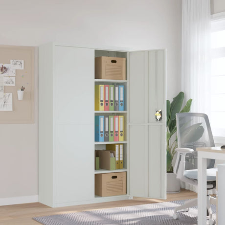 File Cabinet 105X40X180 Cm Steel
