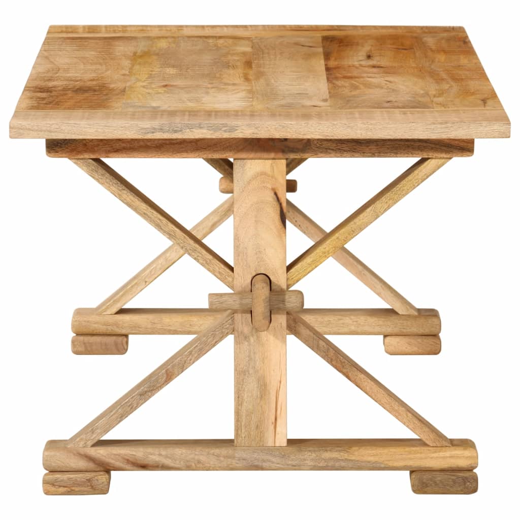 Coffee Table 110X52X40 Cm Solid Wood Mango