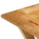 Coffee Table 110X52X40 Cm Solid Wood Mango