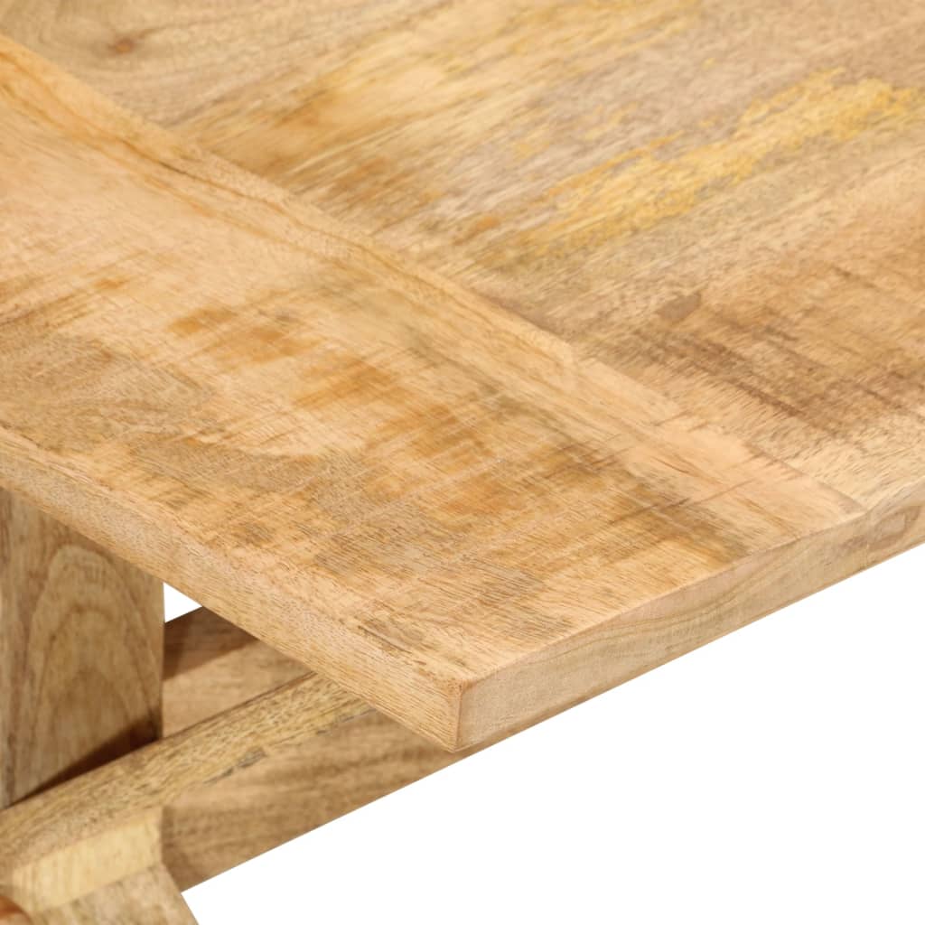 Coffee Table 110X52X40 Cm Solid Wood Mango