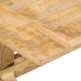 Coffee Table 110X52X40 Cm Solid Wood Mango