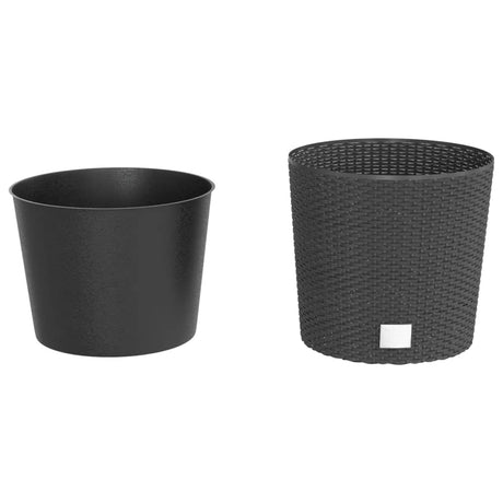 Planter With Removable Inner 15 / Pp Rattan
