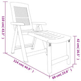 Sun Lounger Plastic