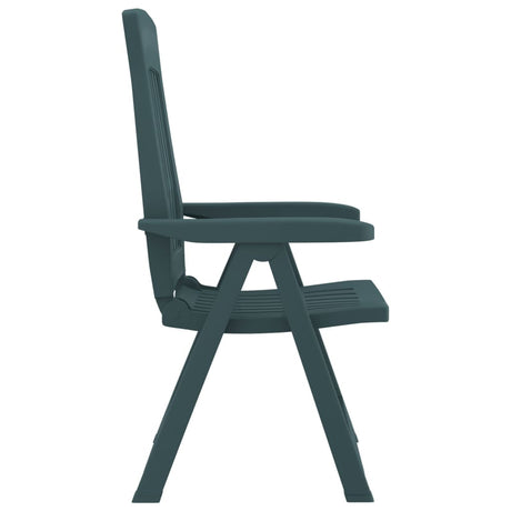 Garden Reclining Chairs 2 Pcs Pp