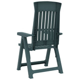 Garden Reclining Chairs 2 Pcs Pp