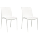 Garden Chairs 2 Pcs 50X46X80 Cm Polypropylene