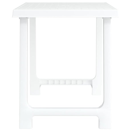 Camping Table 79X56X64 Cm Pp Wooden Look