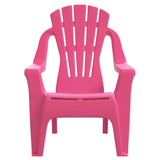 Garden Chairs 2 Pcs For Children 37X34X44 Cm Pp Wooden Look