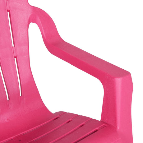 Garden Chairs 2 Pcs For Children 37X34X44 Cm Pp Wooden Look