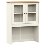 Highboard Vigo 78X40X175 Cm Solid Wood Pine