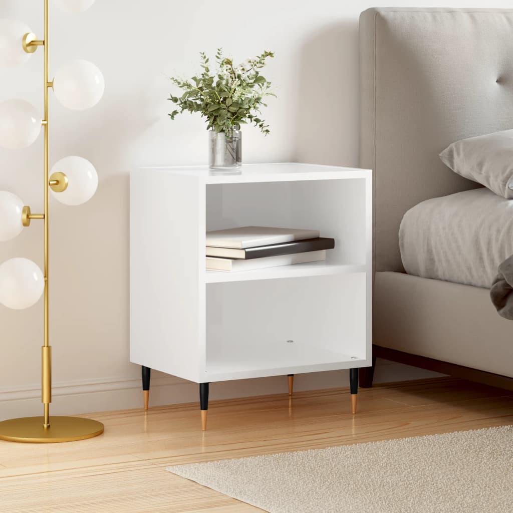 Bedside Cabinet 40X30X50 Cm Engineered Wood