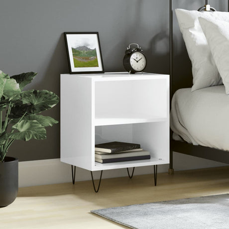 Bedside Cabinets 2 Pcs 40X30X50 Cm Engineered Wood