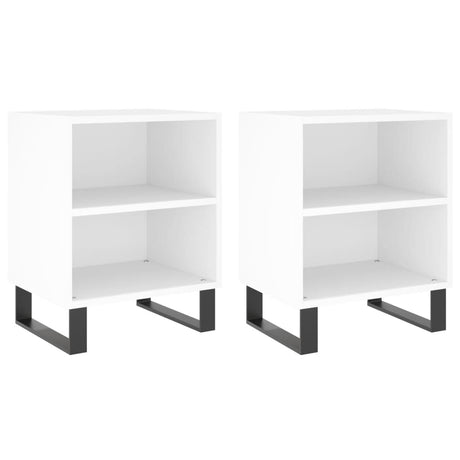 Bedside Cabinets 2 Pcs 40X30X50 Cm Engineered Wood