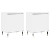 Bedside Cabinets 2 Pcs 40X30X50 Cm Engineered Wood