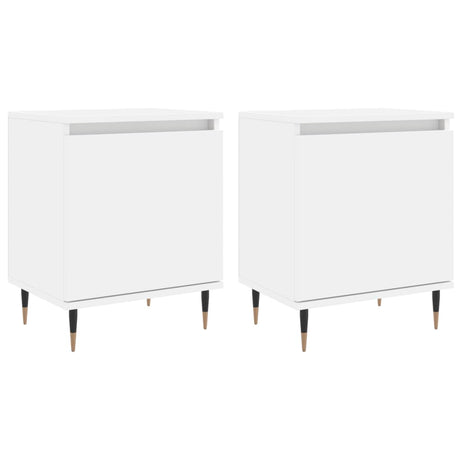 Bedside Cabinets 2 Pcs 40X30X50 Cm Engineered Wood