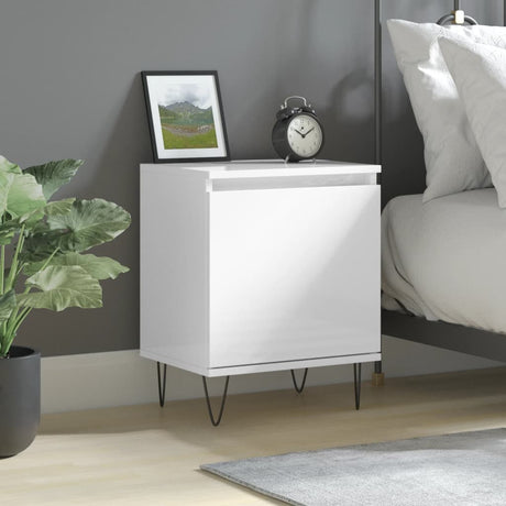 Bedside Cabinet 40X30X50 Cm Engineered Wood