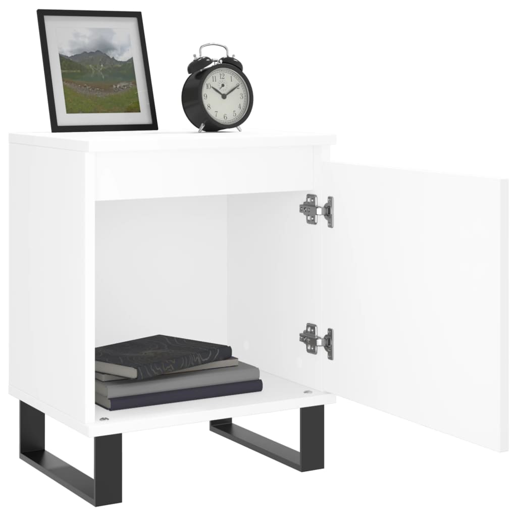 Bedside Cabinets 2 Pcs 40X30X50 Cm Engineered Wood