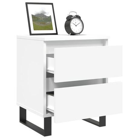 Bedside Cabinets 2 Pcs 40X35X50 Cm Engineered Wood