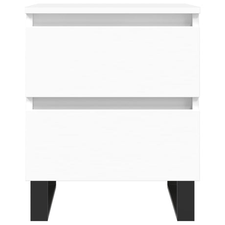 Bedside Cabinets 2 Pcs 40X35X50 Cm Engineered Wood