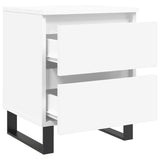 Bedside Cabinets 2 Pcs 40X35X50 Cm Engineered Wood