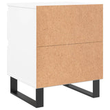 Bedside Cabinets 2 Pcs 40X35X50 Cm Engineered Wood