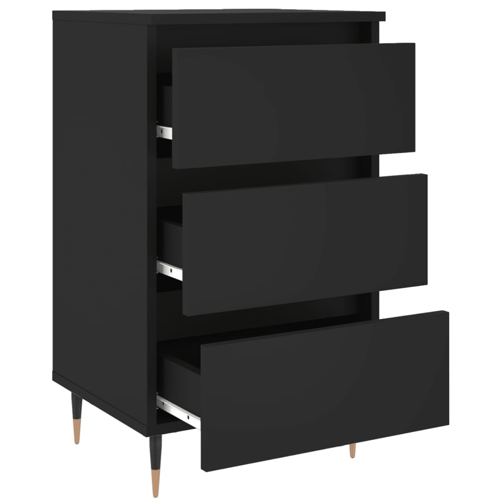 Bedside Cabinets 2 Pcs 40X35X69 Cm Engineered Wood