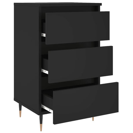 Bedside Cabinets 2 Pcs 40X35X69 Cm Engineered Wood