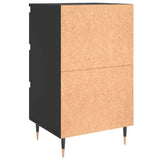 Bedside Cabinets 2 Pcs 40X35X69 Cm Engineered Wood